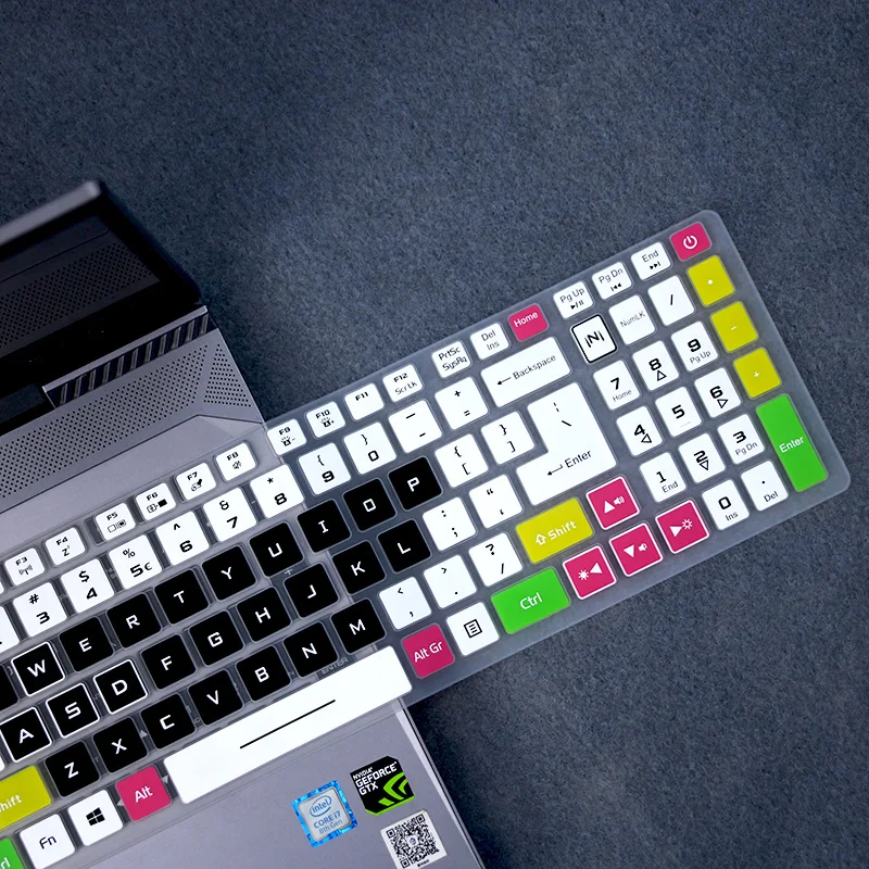 Silicone Laptop Keyboard Cover Accessory For Acer Nitro 5 AN515-58 AN515-54 AN515-55 AN515-56 AN515-57 AN515-46 AN515-45 15.6