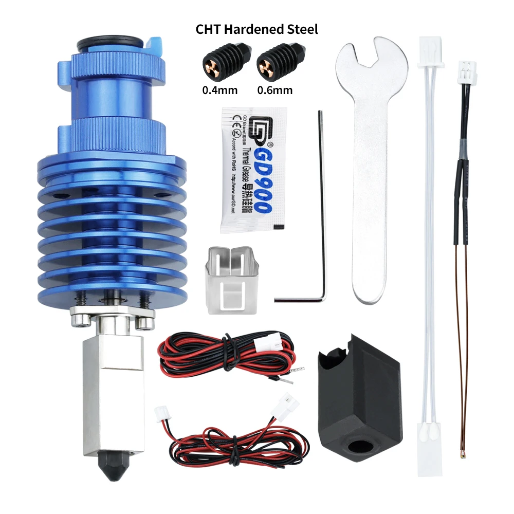 2.0V6 High Speed Print Head For Ender 3,V2 Bimetal Heated Block Upgrade Hotend Hi-End Extruder J-head VORON 2.4,CR10,10S Hot End