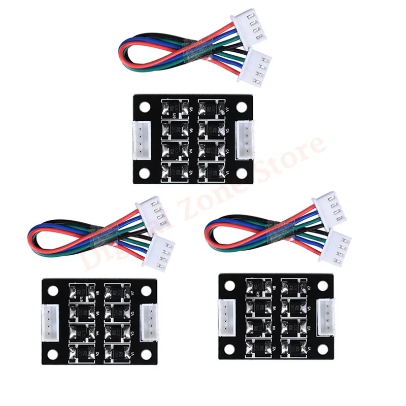 Description Picture 4 of item3Pcs  3D Printer Nema17 Stepper Motor Steel and Rubber Vibration Dampers with 3Pcs TL Smoother Addon Module for Ender 3,CR-10