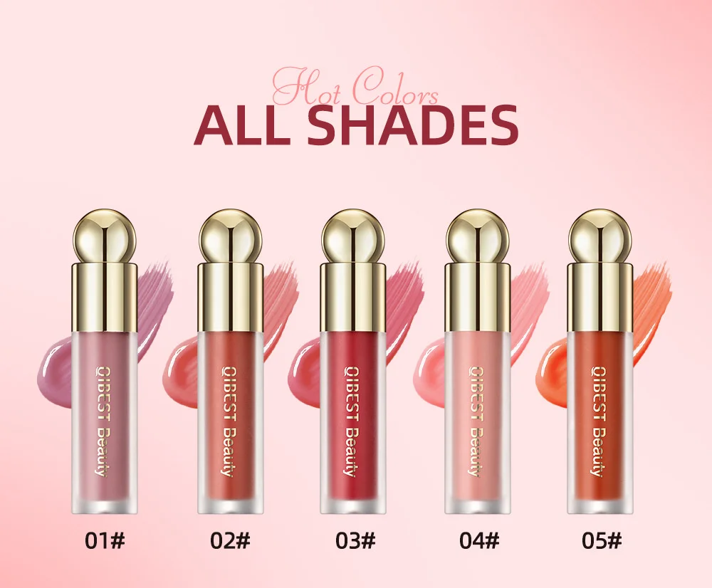 Description Picture 6 of itemCheek Rouge Long Lasting 1pcs Face Makeup Liquid Blush Natural Cheek Tint Blush 5 Color Cosmetics Face Blusher Waterproof Silky