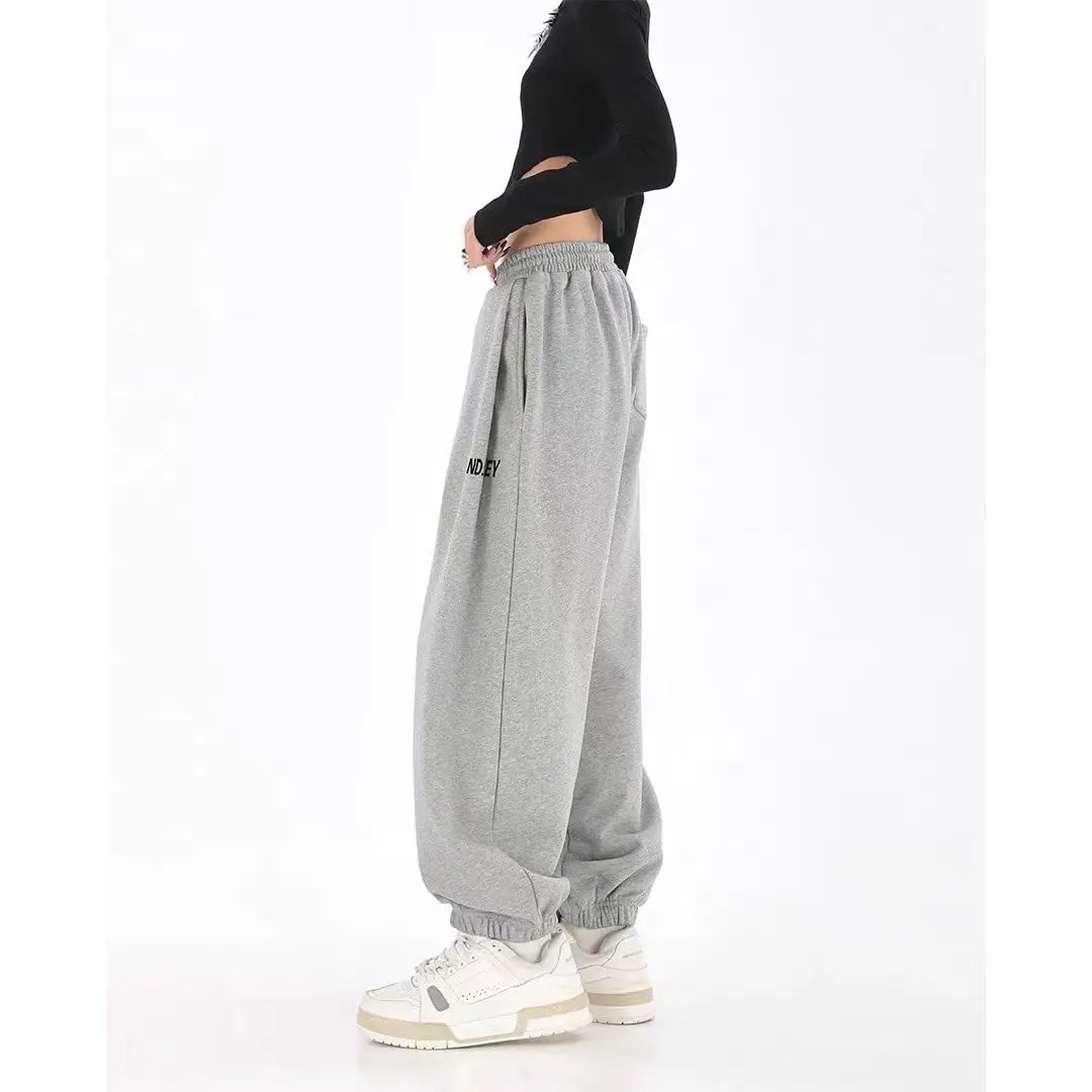 Description Picture 3 of itemDeeptown Vintage Grey Sweatpants Women Korean Streetwear Harem Pants Casual Loose Sports Joggers Trousers Autumn Harajuku Female