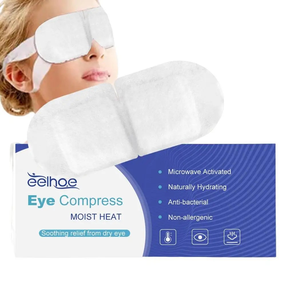 Description Picture 2 of itemWarm Eye Compress Warm Compress For Eyes And Eye Heating Pad Warm Compress For Eyes Hot Steamer For Women Heat Spa Beauty Sleep