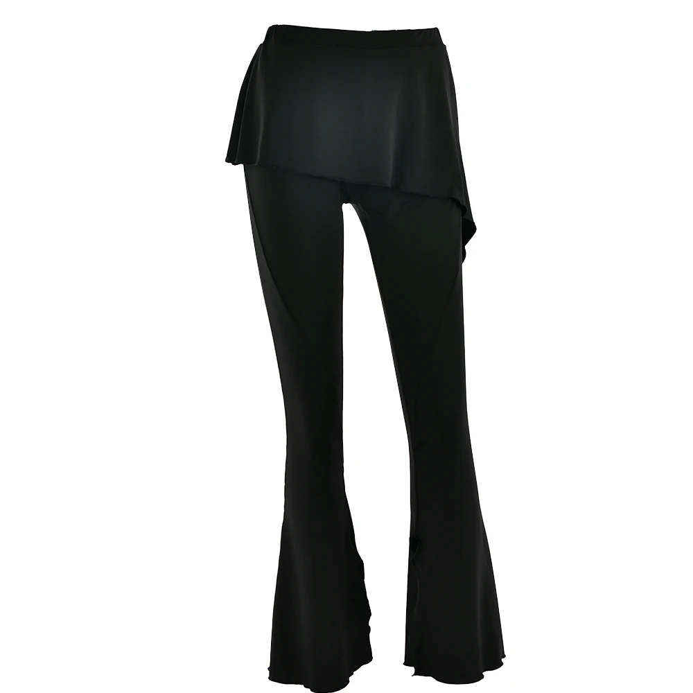 Description Picture 3 of itemFantoye Autumn New High Waist Women Pants Black High Strech Bodycon Pants Female Skinny Solid Casual Outside Streetwear 2023