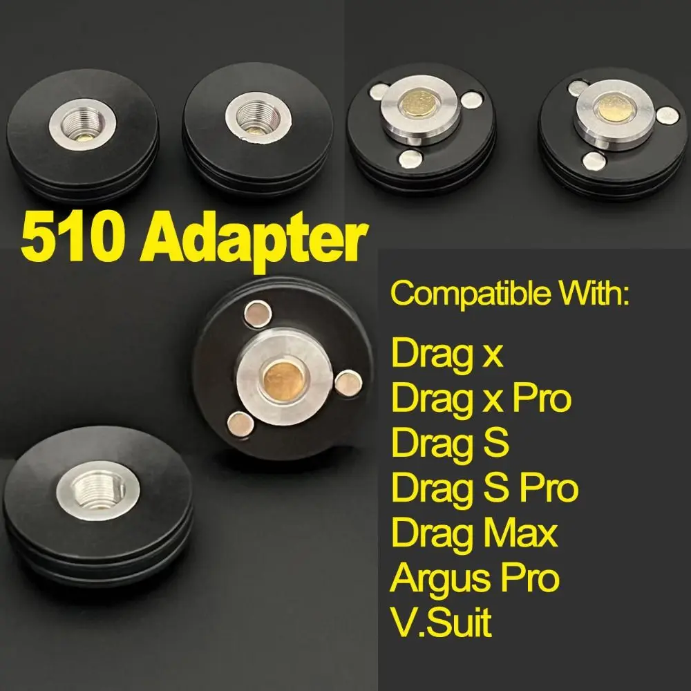 Description Picture 4 of itemDurable 510 Adapter Drag X S Connector Nebulizer Adapter Glod Contact Pin DIY Accessories