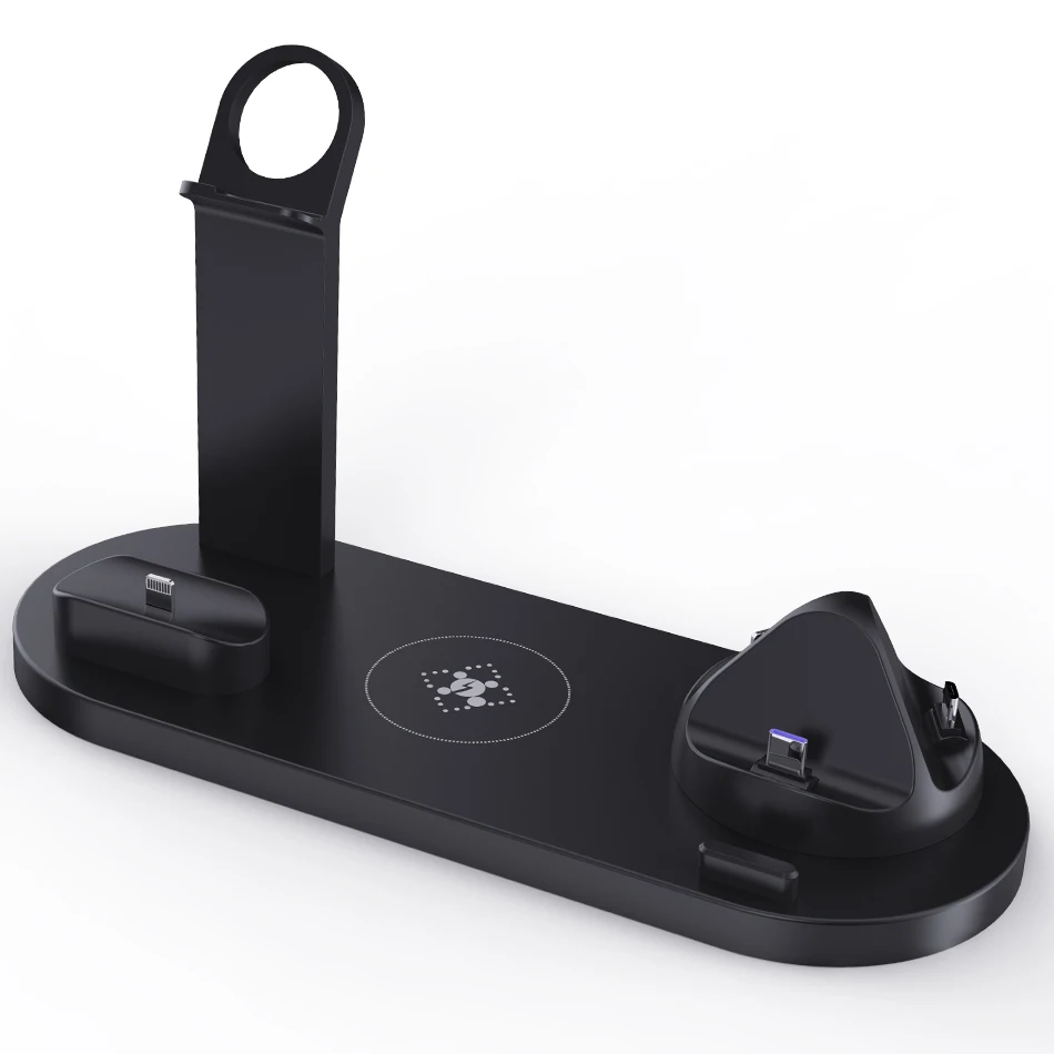 Description Picture 6 of item2023 New 100W 7-in-1 Wireless Charger for iPhone 15, 14, 13, 12 X XR Watch for Samsung Galaxy, Iconic Brand, and Huawei Fast Charger