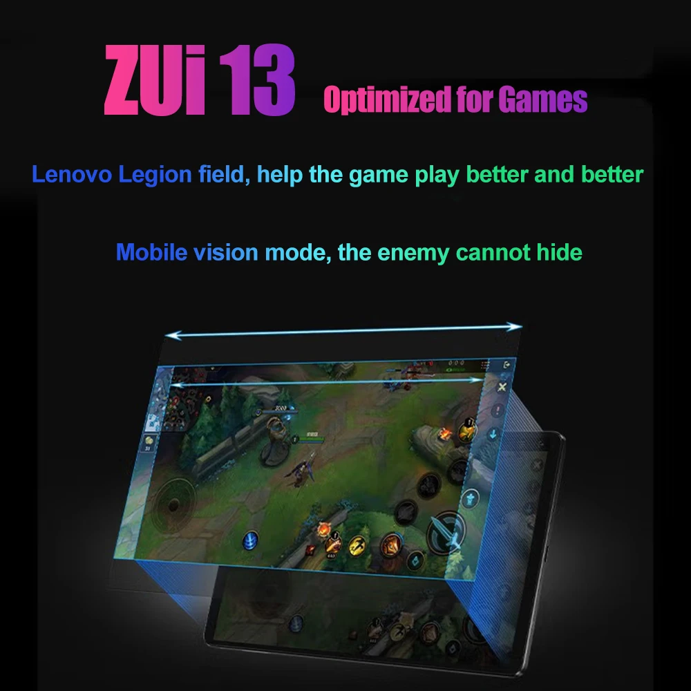 Description Picture 4 of itemIconic Brand Legion Y700 Tablet 8.8-inch Gaming Tablet Qualcomm Snapdragon 870 Support Face Recognition 2.5K 120Hz E-sports Screen