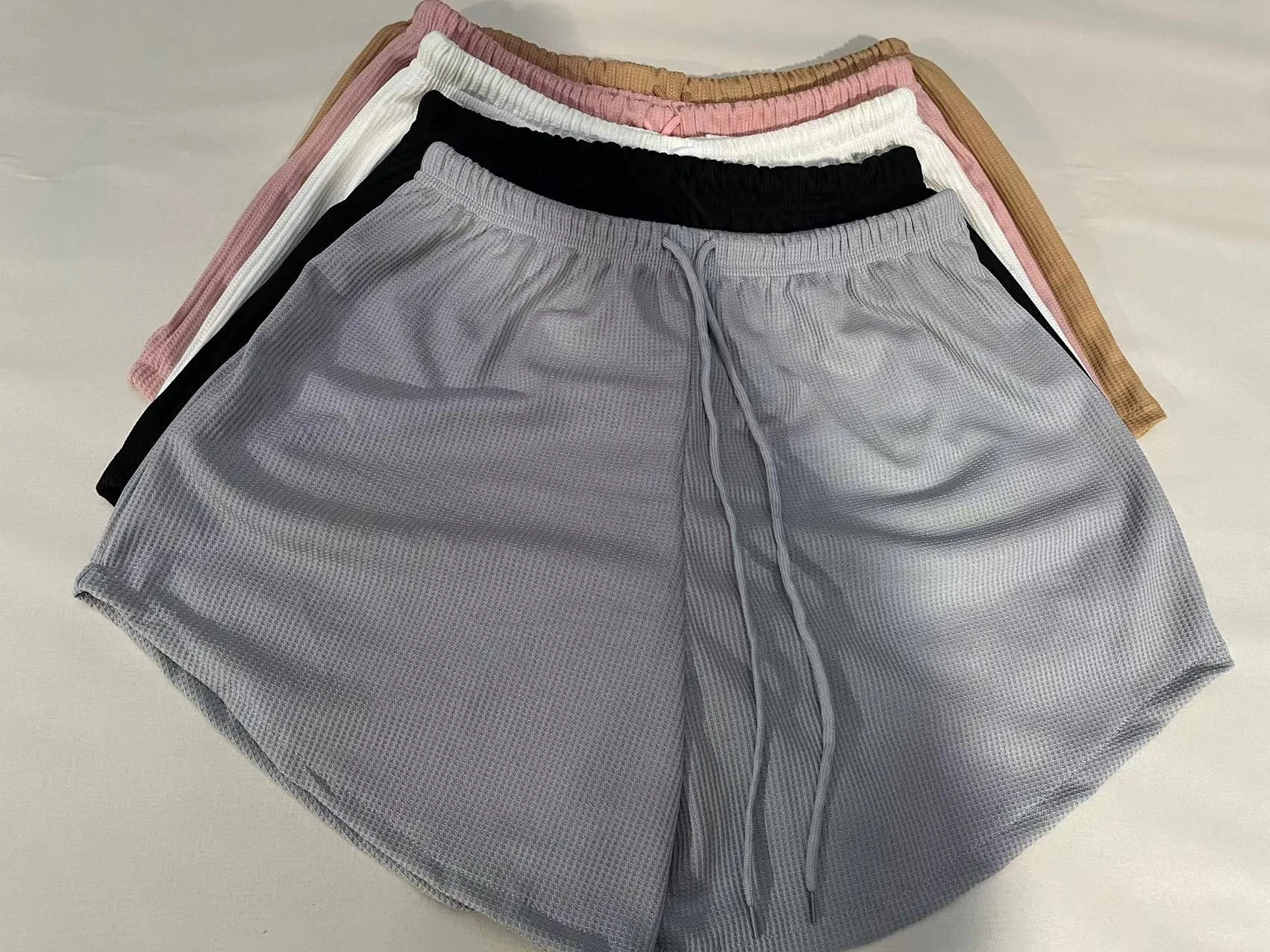 Description Picture 2 of itemSummer Women Loose Wide Leg Shorts Casual Running Sports Pants Large Size High-Waist Streetwear Y2k Korean Harajuku Clothes