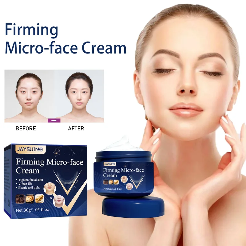 Description Picture 4 of itemEffective Face V Shape Lift Cream Remove Double Chin Slimming Firm Contouring Massage Cream Face Fat Burn Anti Aging Beauty Skin
