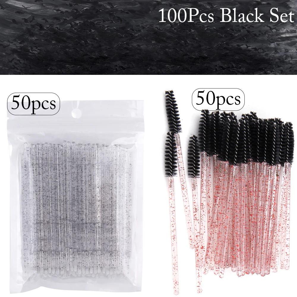 100Pcs Black Set