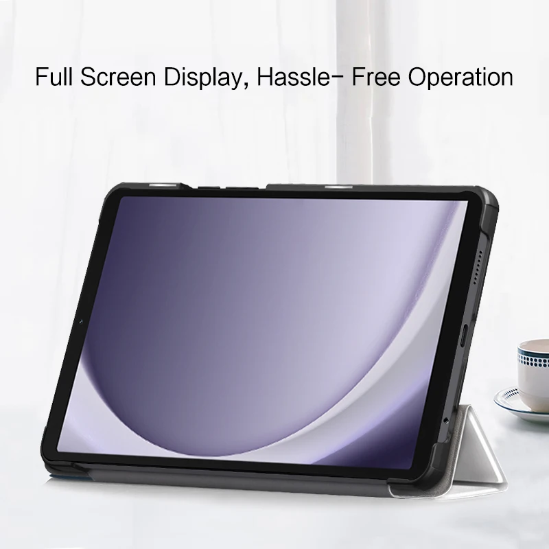 Description Picture 6 of itemHUWEI Case For Samsung Galaxy Tab A9 8.7 Inch SM-X110 SM-X115 X117 PU Flip Stand Cover For Tab A9 Plus 2023 Tablet Case Funda