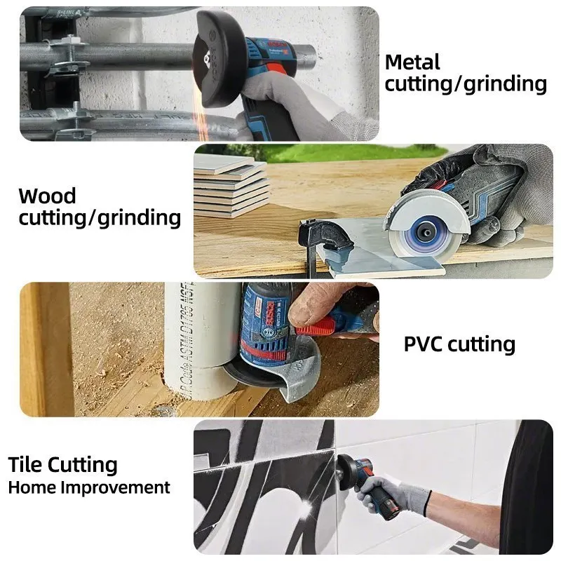 Description Picture 4 of itemBosch Professional GWS 12V-76 Cordless Angle Grinder (Without Battery And Charger) Grinding Tools