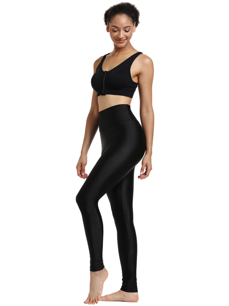 Description Picture 5 of itemOVIGILY Women Spandex Leggings Fitness Leggings High Waisted Full Length Dance Pants Adults Black Yoga Workout Pants