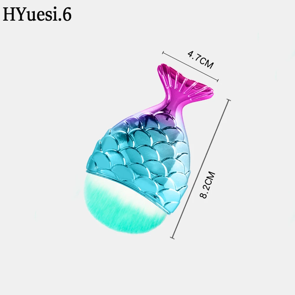 Description Picture 2 of itemProfessional Nail Art Brush Acrylic Remove Dust UV Gel Polish Powder Cleaning Brushes Tool With Acrylic Crystal Handle