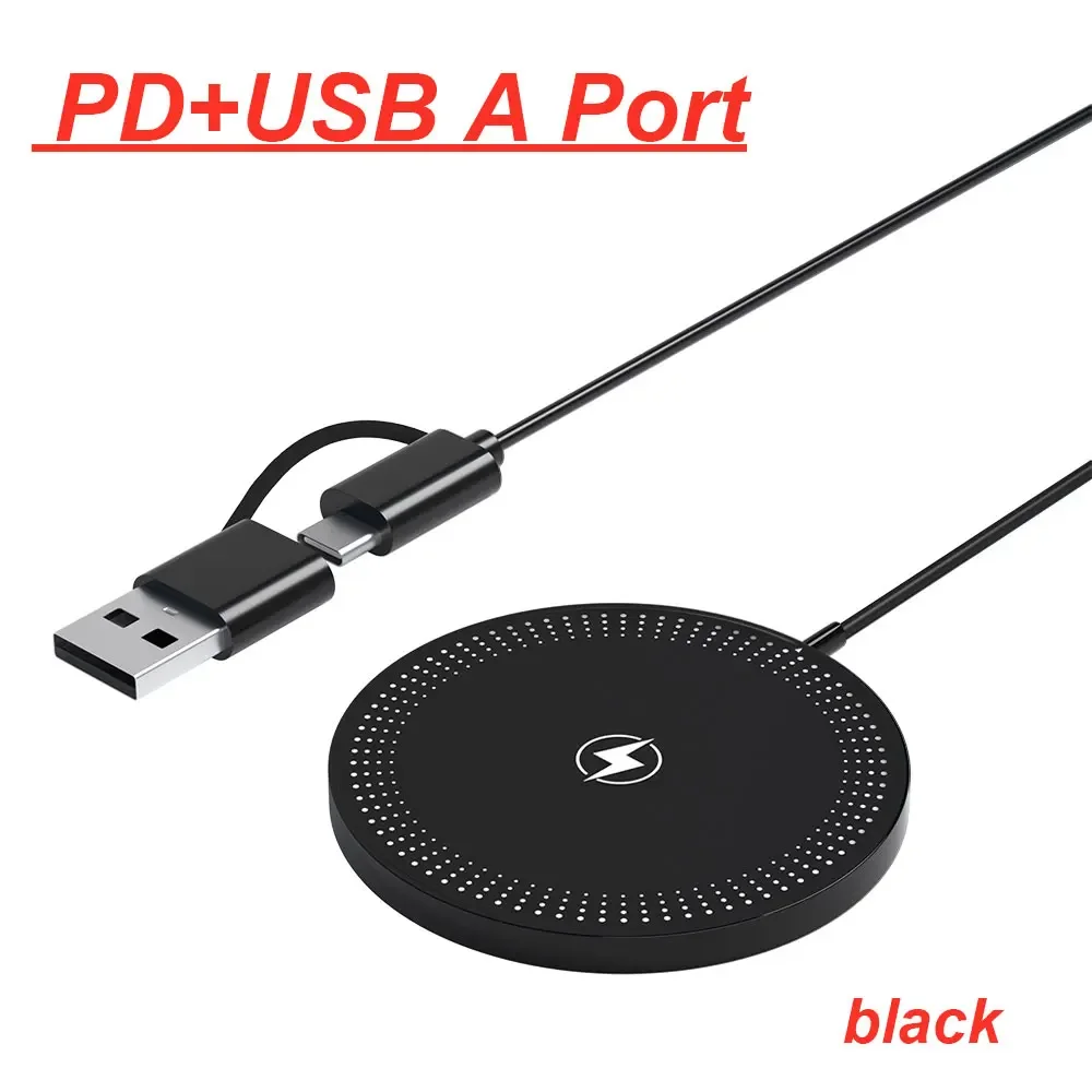 Black PD and USB A