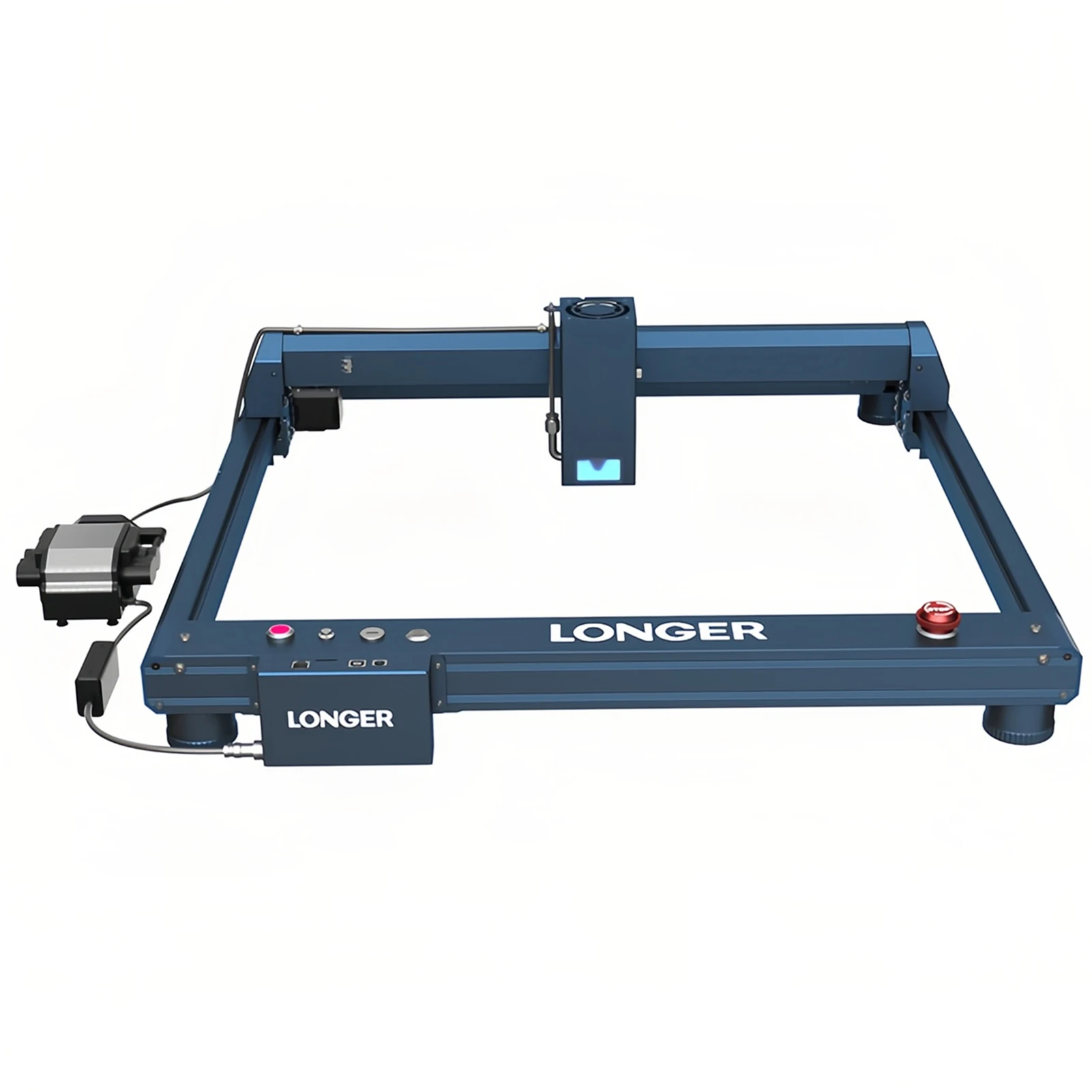 Description Picture 4 of itemLONGER Laser B1 40W Laser Engraver with Smart Air-Assist System High Speed Engraving and 450x440mm Work Area Support Multi-Color
