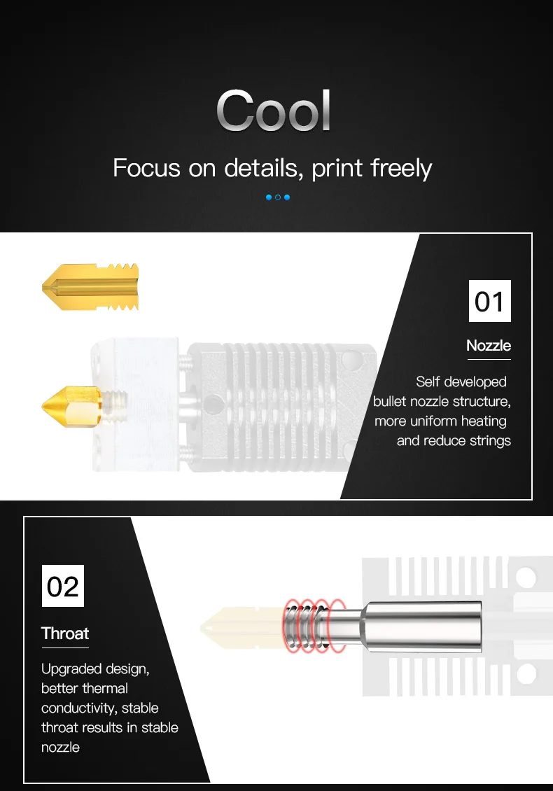 Description Picture 6 of itemCreality  Ender 3 V2 Full Hotend Kit 4001030040
