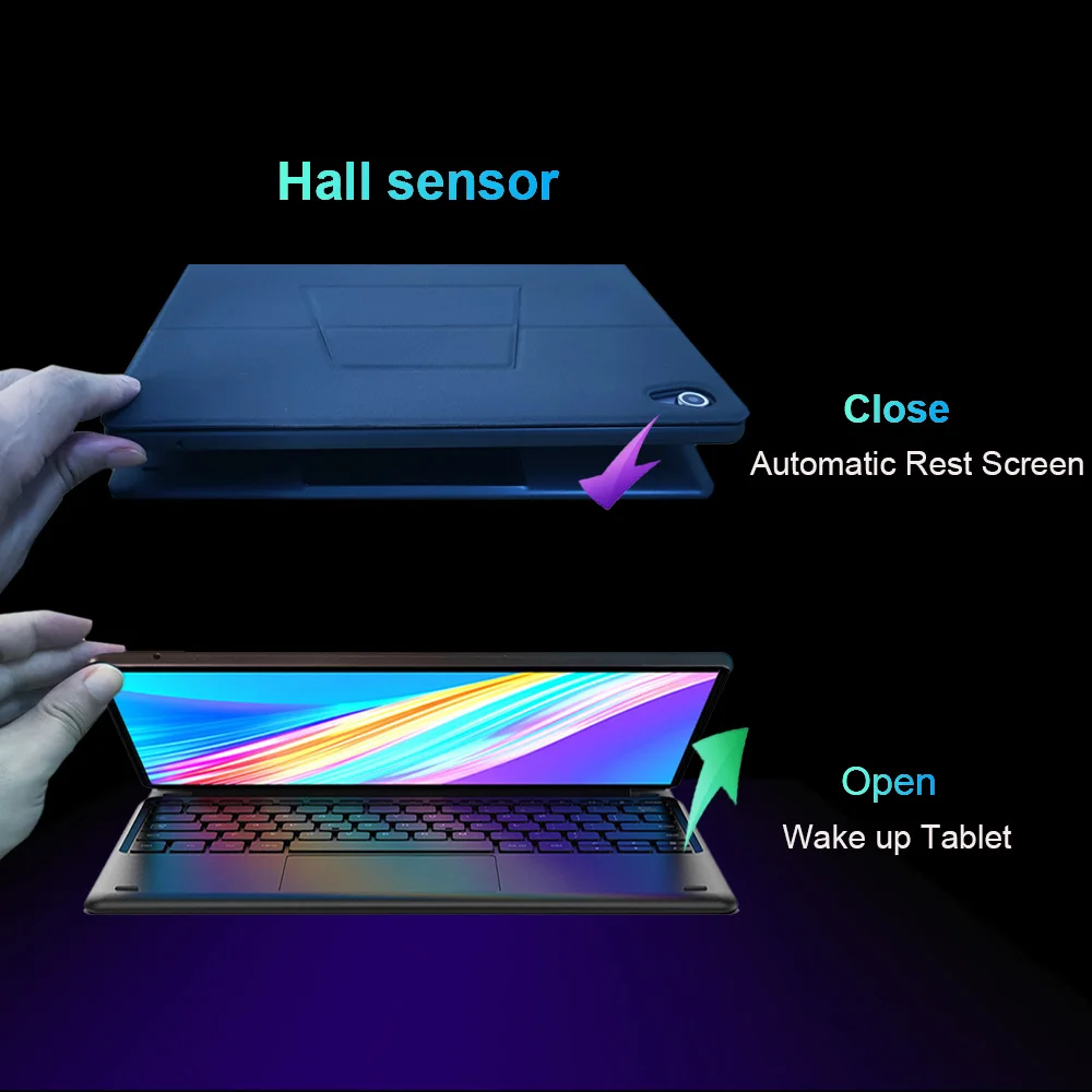 Global Version Mpad plus Deca Core 10.8 inch 2.5K FHD Screen 2560*1600 2 In 1 Tablet Android 4G LTE Tablet With keyboard