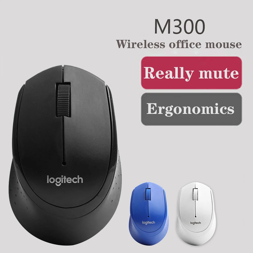 Description Picture 4 of itemLogitech M330 Wireless Mouse 3Buttons 2.4GHz USB Wireless Mouse 1000DPI Optical Mouse Adjustable for Office Desktop Laptop Mouse