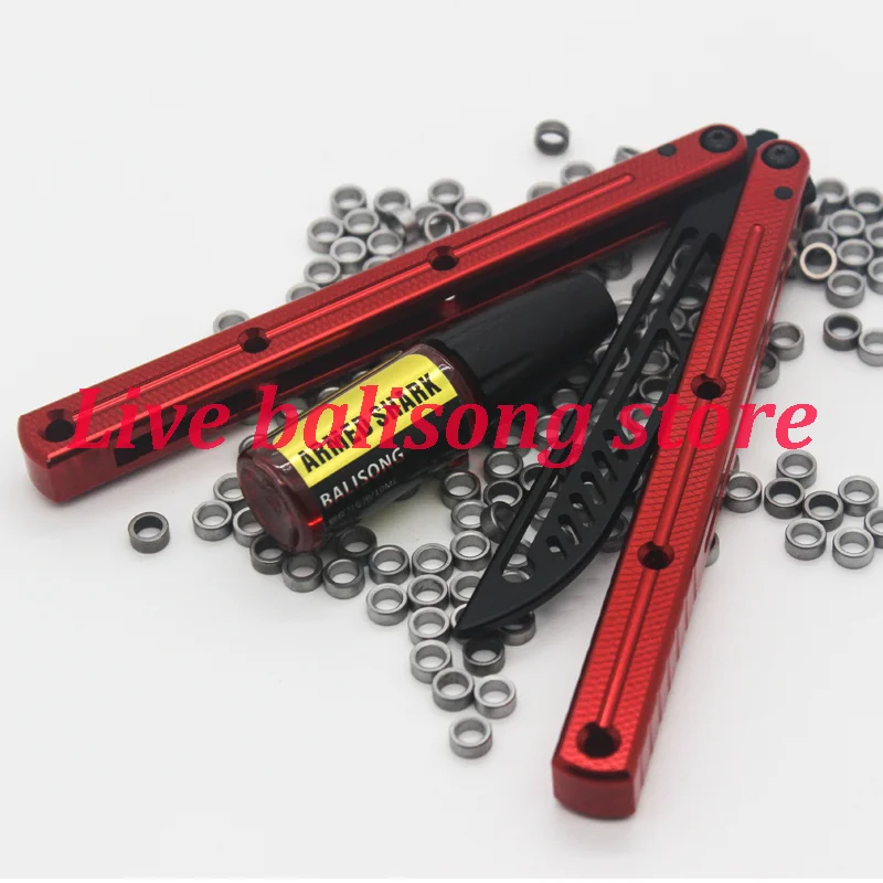 Description Picture 5 of itemARMED SHARK Lubricating Oil Butterfly Trainer Knife Balisong Repair Tools Reduced Bushings Washer Attrit