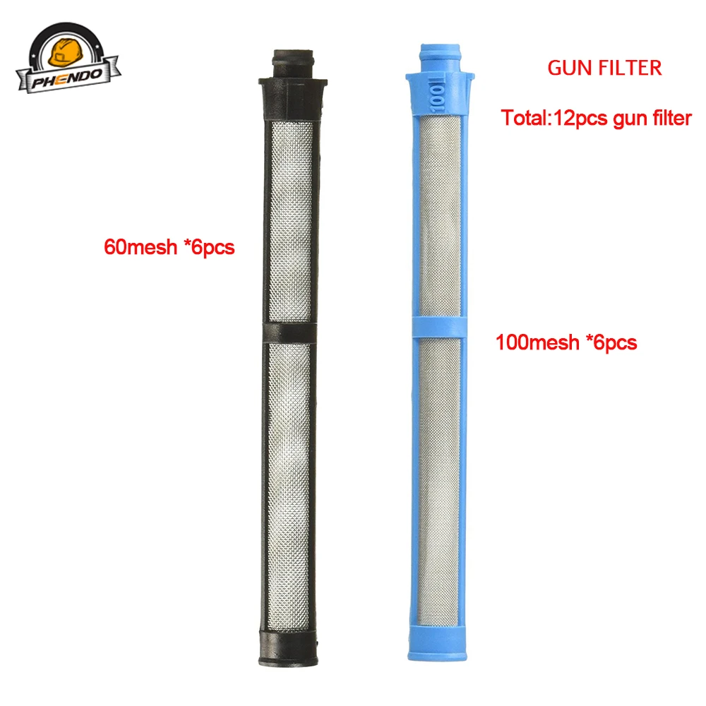 Description Picture 6 of itemPHENDO Airless paint sprayer gun Contractor GRC 2-finger 3600Psi 24.8MP GRC tip 517 tips guard and 287033 gun filters