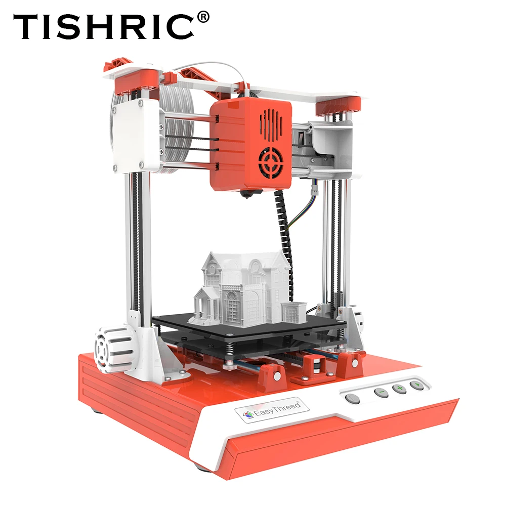 TISHRIC K1 3D Printer For Kids Intelligent Printing Self Developed Modeling Software E3dmagic Slicer Easyware Child 3D Printer