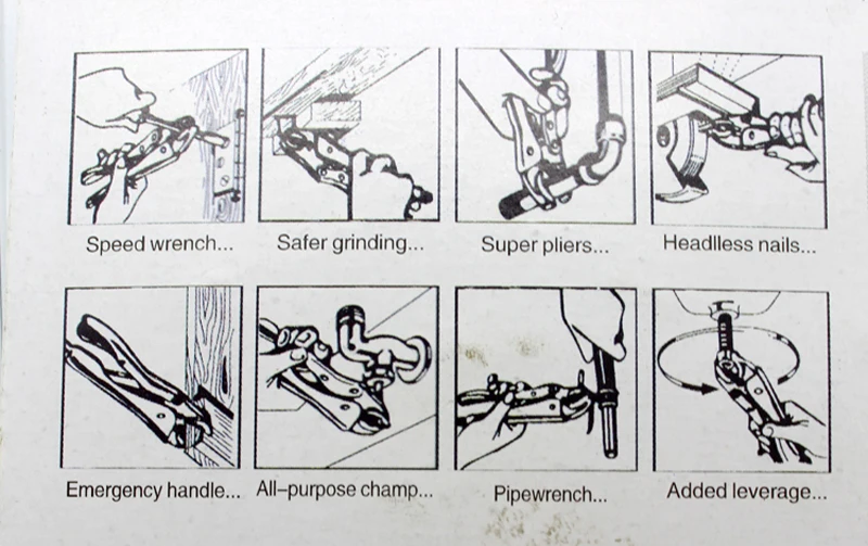 Description Picture 6 of item2pcs/set Mini Vice Grip Style Locking Pliers 5