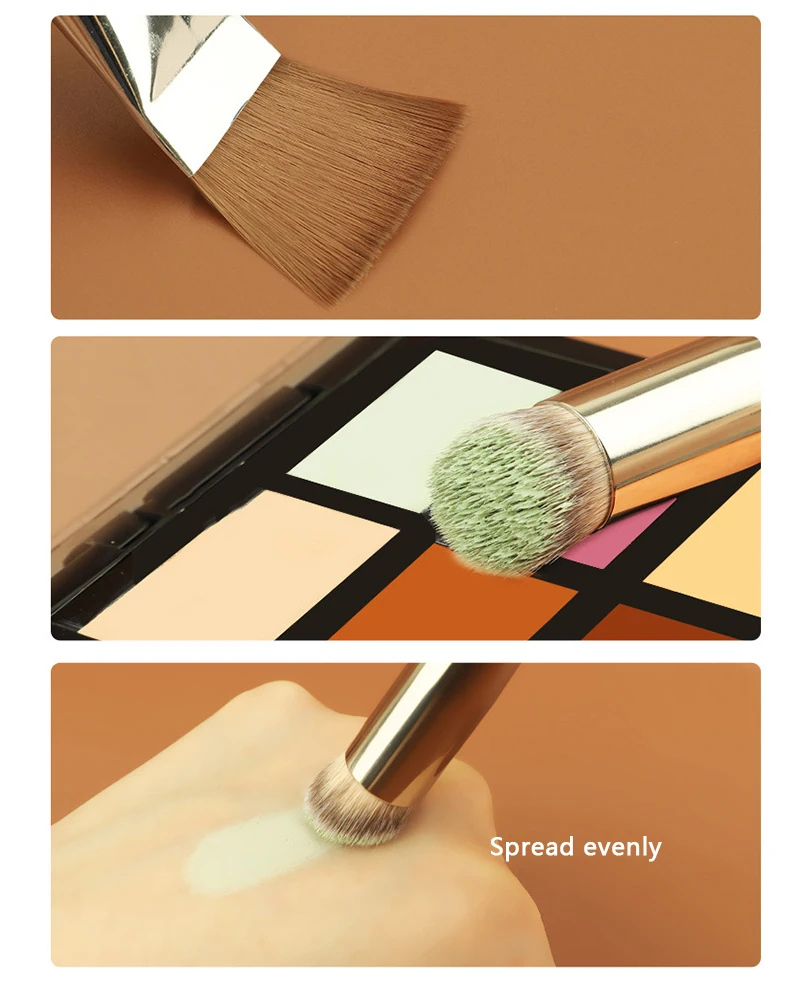 Makeup Brushes Foundation Brush Loose Powder Concealer Blending Blush Brush Cosmetic Beauty Makeup Tool Face Brush
