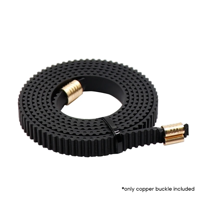 Description Picture 5 of item10Pcs/pack GT2 Timing Belt Copper Buckles 6mm Width Belt Fixed Terminals for Ender3 Series Ender5 CR10 3D Printers