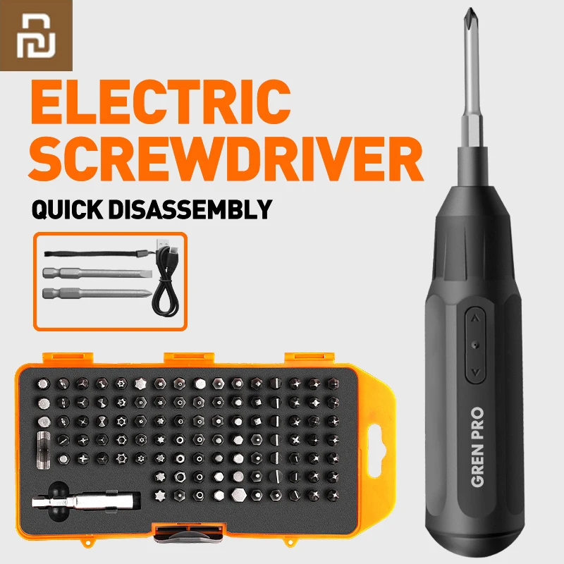 Iconic Brand Mijia Electric Screwdriver Manual and Automatic All-in-one Wireless Precision Hand Tool Electric Household Multifunction