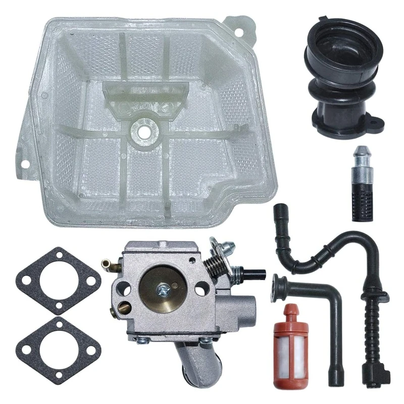 Description Picture 3 of itemC3R-S236 Carburetor Carb Gasket Kit for stihl MS361 MS 361 Chainsaw Replace 1135 120 0601 with Air Fuel Oil Filter
