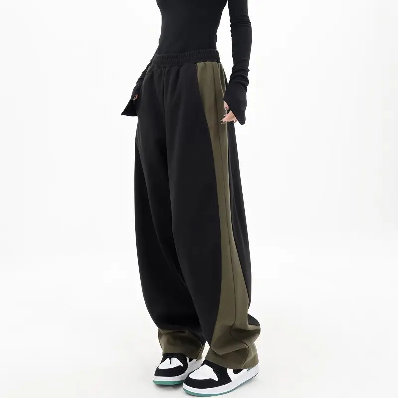 Sweatpants Women Y2k Streetwear Korean Fashion Wide Leg Harem Pants High Waist Loose Joggers 2023 Spring Casual Vintage Trousers