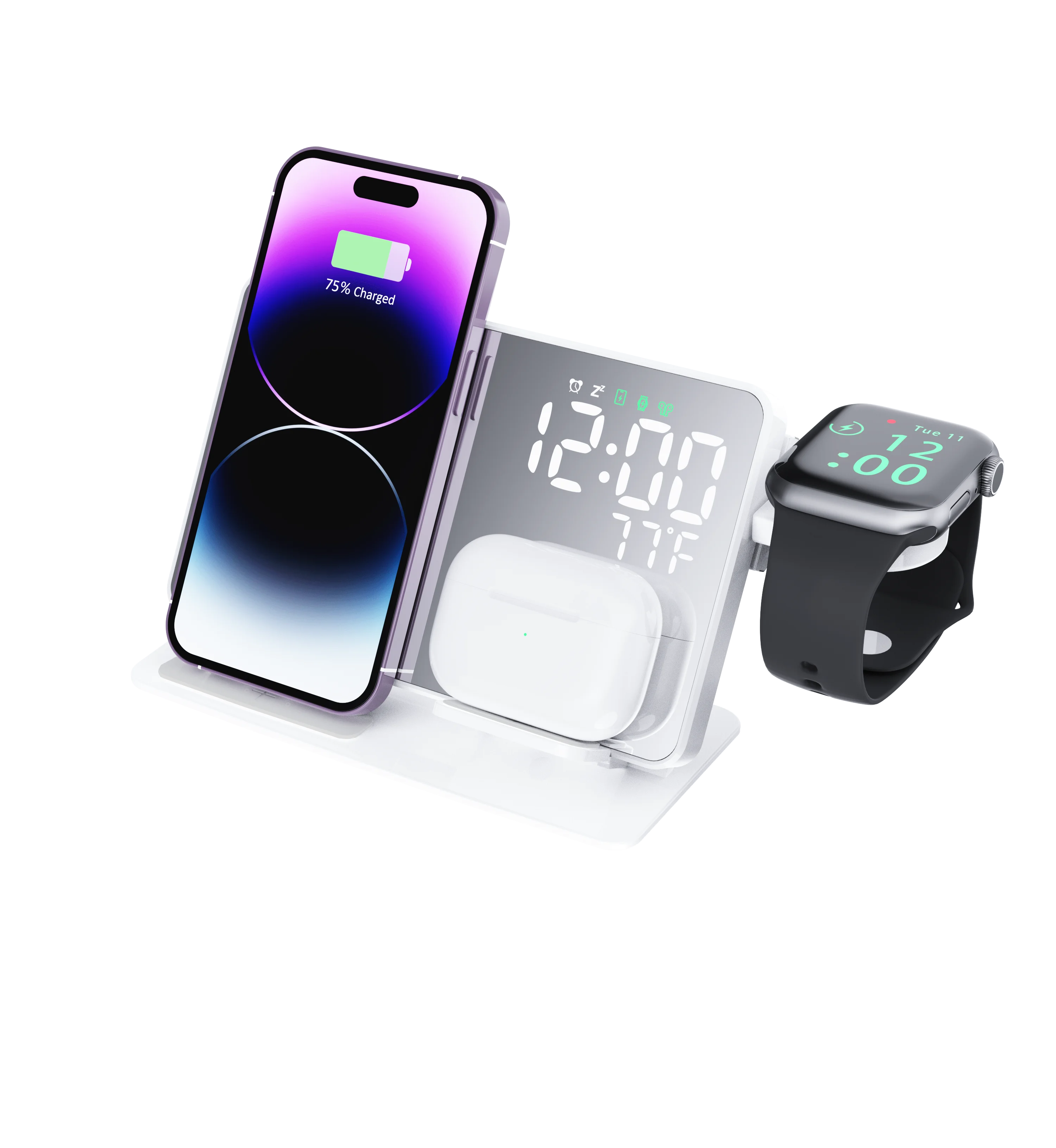 3 in 1 Charger White