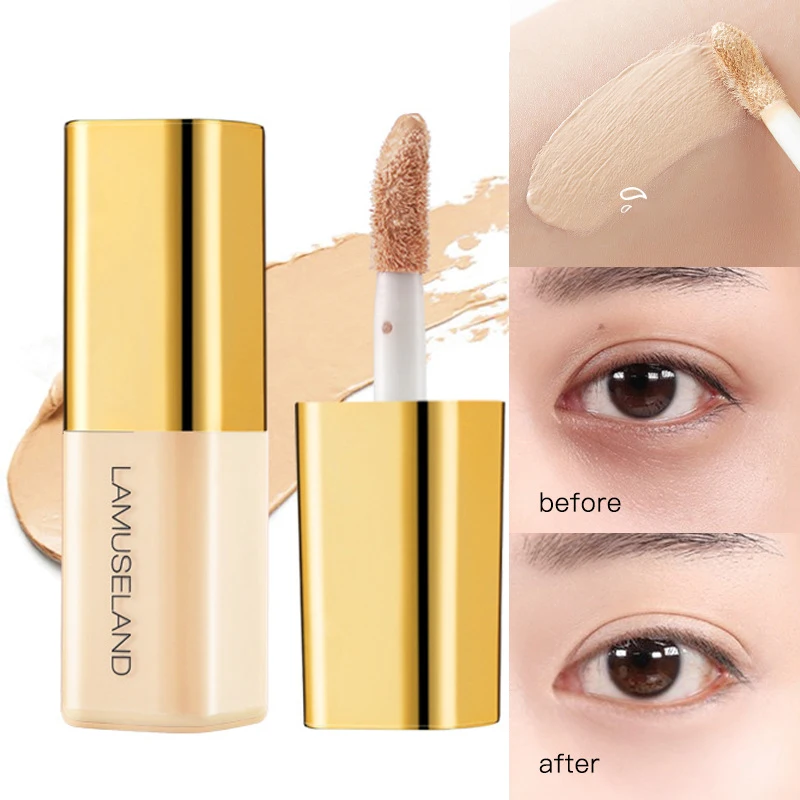 Mini Concealer Liquid Foundation To Cover Dark Circles and Acne Marks Face Color Corrector Concealer Cream Face Makeup Cosmetic