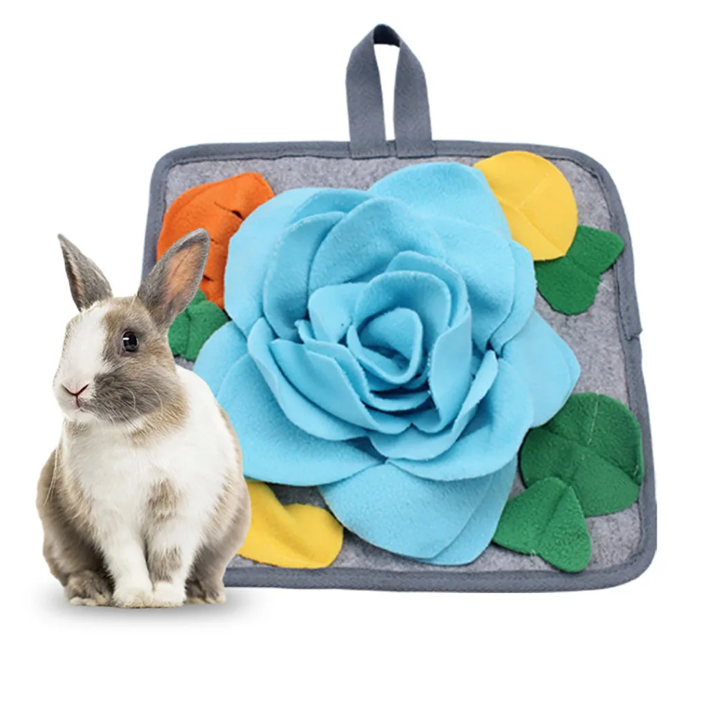 Description Picture 3 of itemSmall Pet Snuffle Mat for Dogs Encourages Natural Foraging Skills for Kitten Puppy Rabbit Interactive Feed Game for Boredom
