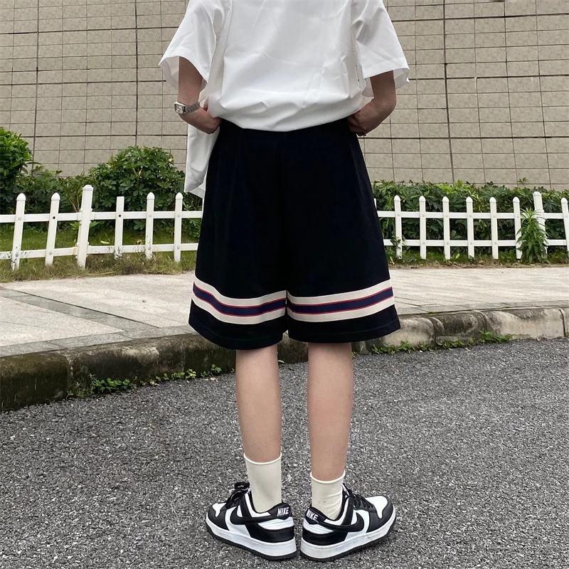 Description Picture 6 of itemKorean Streetwear Y2k Pants Sports Pants for Women Vintage Women's Shorts Women's Clothing Korea Stylish Baggy Woman Style