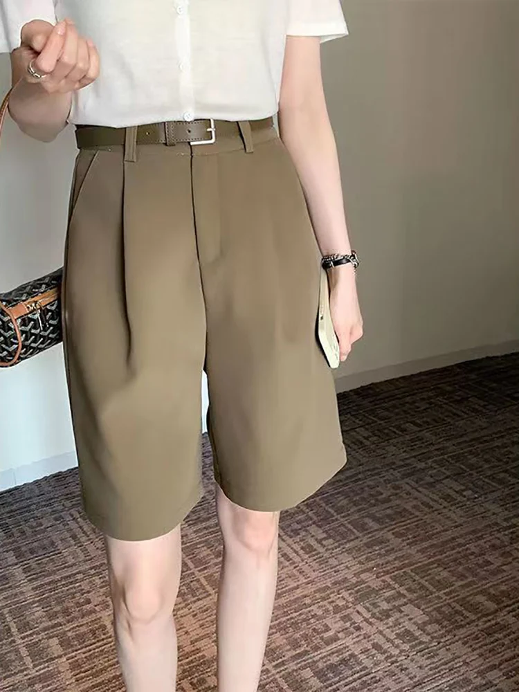 Khaki With Belt