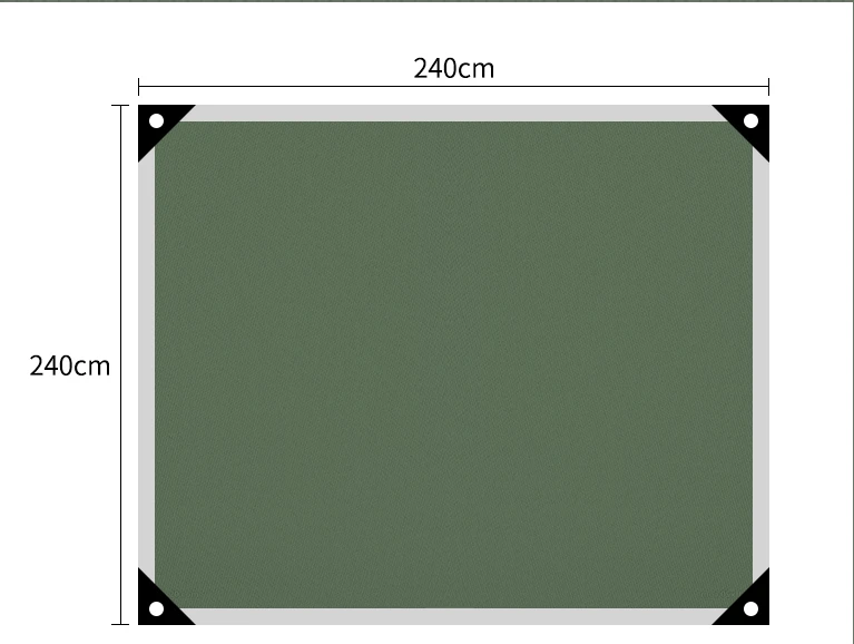 240x240cm