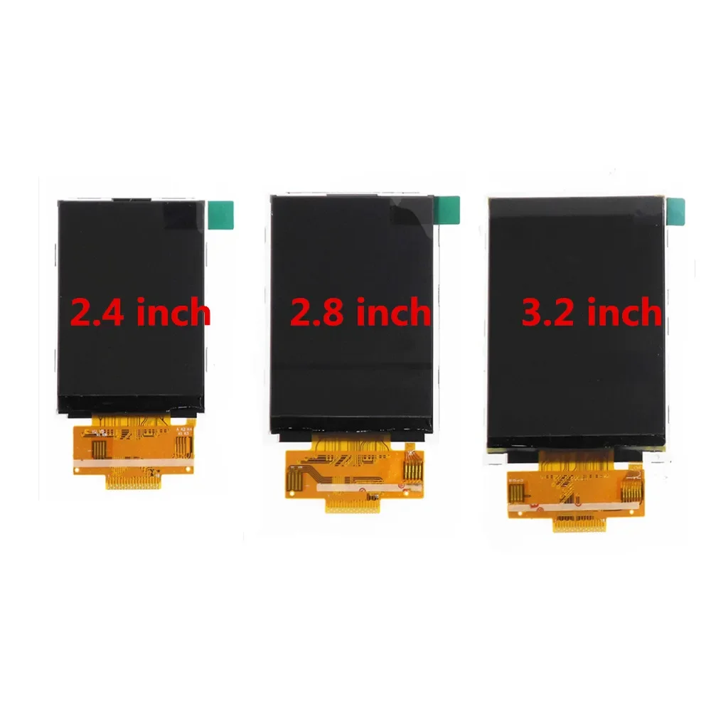 2.4/2.8/3.2 inch TFT screen 18PIN 0.8mm pitch touch LCD welding type TFT color screen ILI9341 Z240IT010 Z280IT010 Z320IT010