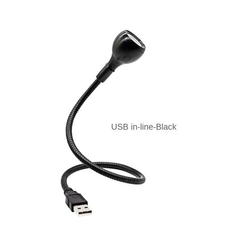 Description Picture 3 of itemUSB Type LED Gooseneck Light Free Rotation White Warm White Mini LED Reading Night Lamp USB Plug-in Keyboard Book Lights
