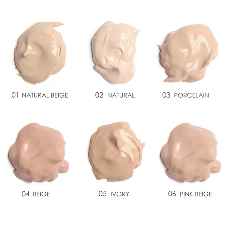 Description Picture 5 of itemFine Creamy Skin Foundation Cream Moisturizing Oil Control Full Cover Up Concealer Create PERFECT Makeup Base Make Up S1