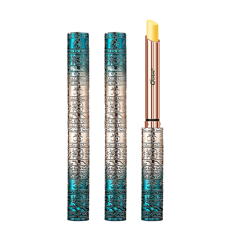 3 Pcs/Lot Moisture Lip Balm Long Lasting Moisturizing Temperature Change Lipstick Anti Aging Repair Lips Mask OCHEAL