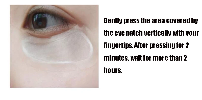 Description Picture 4 of item10 Pairs Under Eye Mask Gel With Microneedles Hyaluronic Acid Eye Patches Skin Care For Dark Circles Moisturizing Anti Wrinkle