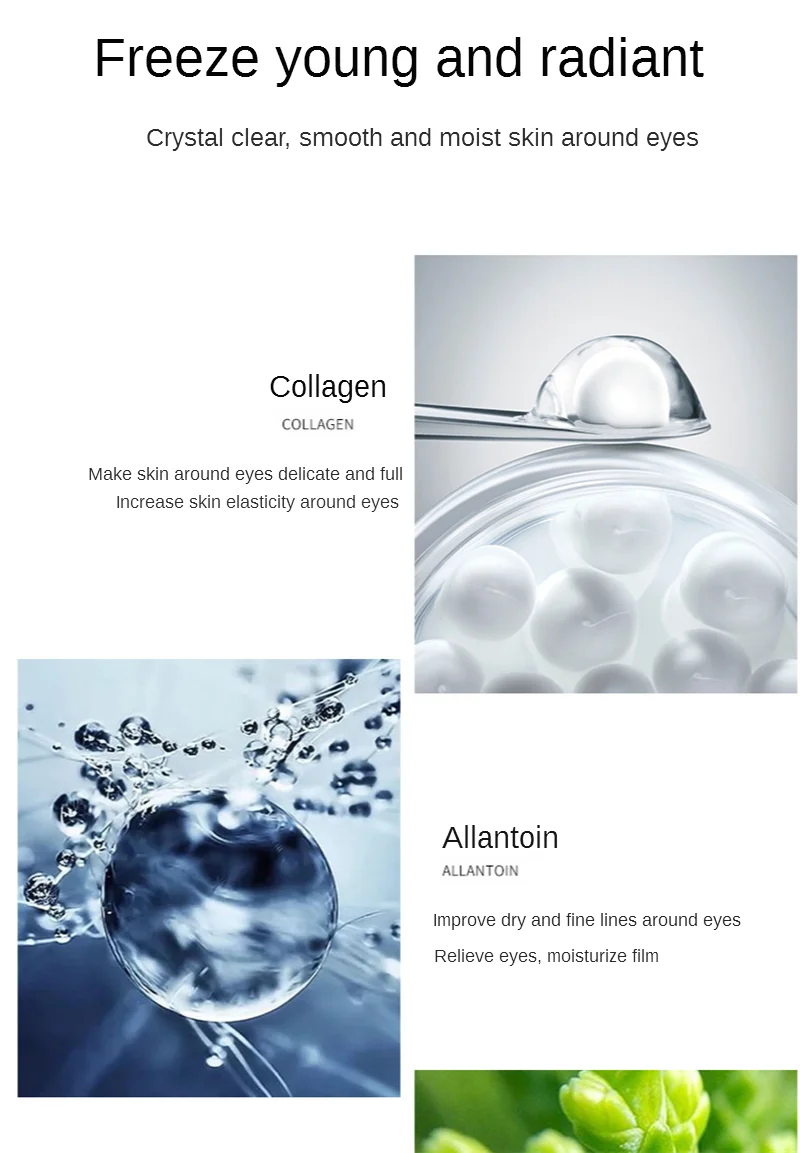 Description Picture 5 of item60PCS Ruby Collagen Hydrating Eye Mask Hydrogel Eye Patches with Red Algae Extract Remove Dark Circles Moisturizing Skin Care