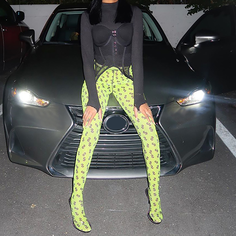 dollar sign leggings