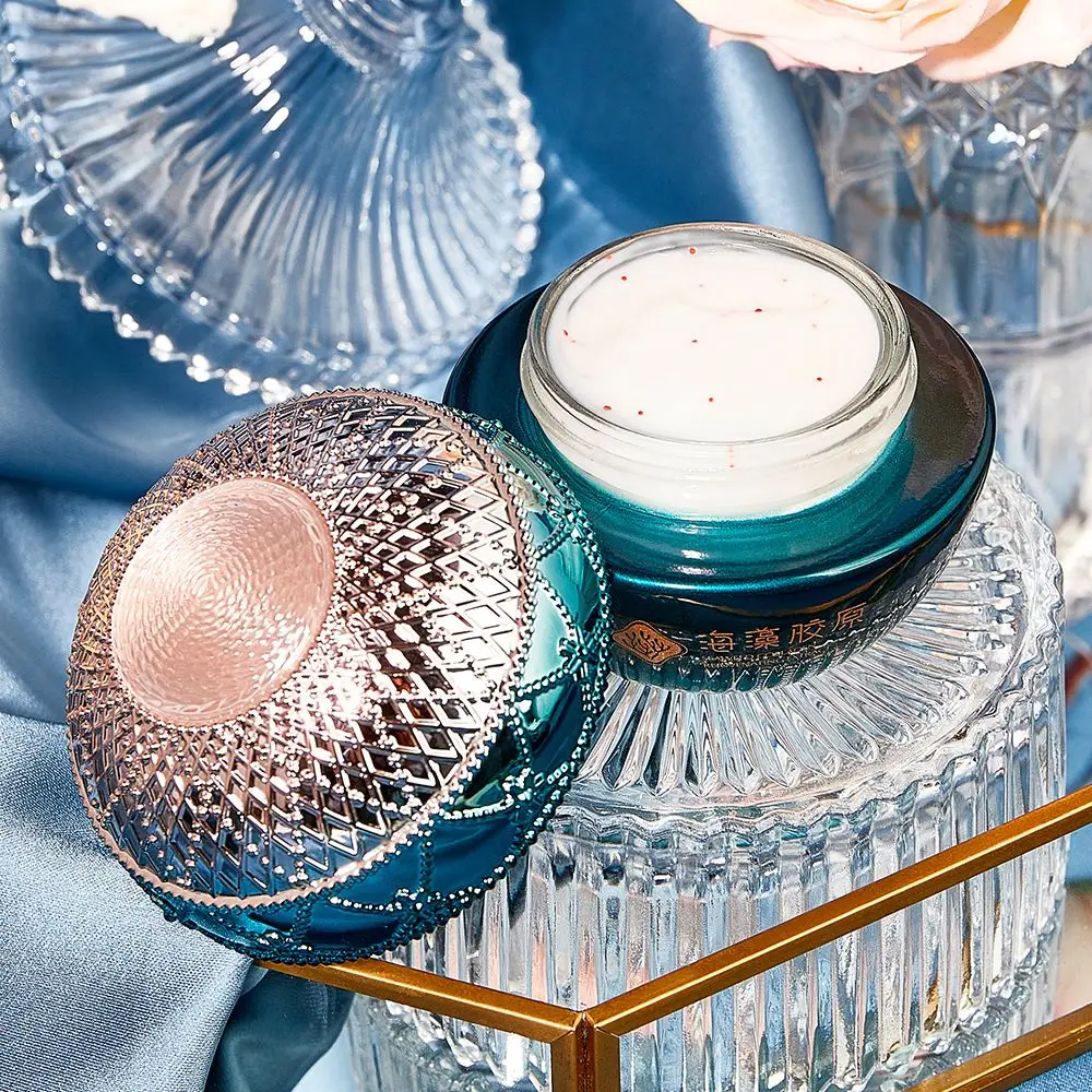 Description Picture 4 of itemNatural Seaweed Collagen Face Cream Moisturizing Anti-Aging Firming Skin Oil Control Lifting Day Cream For Face Skin Care