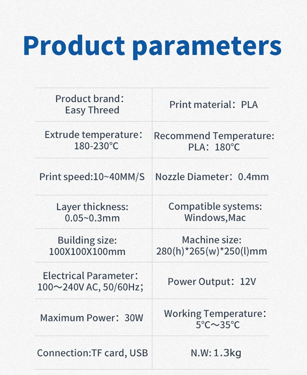Description Picture 4 of itemTISHRIC K1 3D Printer For Kids Intelligent Printing Self Developed Modeling Software E3dmagic Slicer Easyware Child 3D Printer