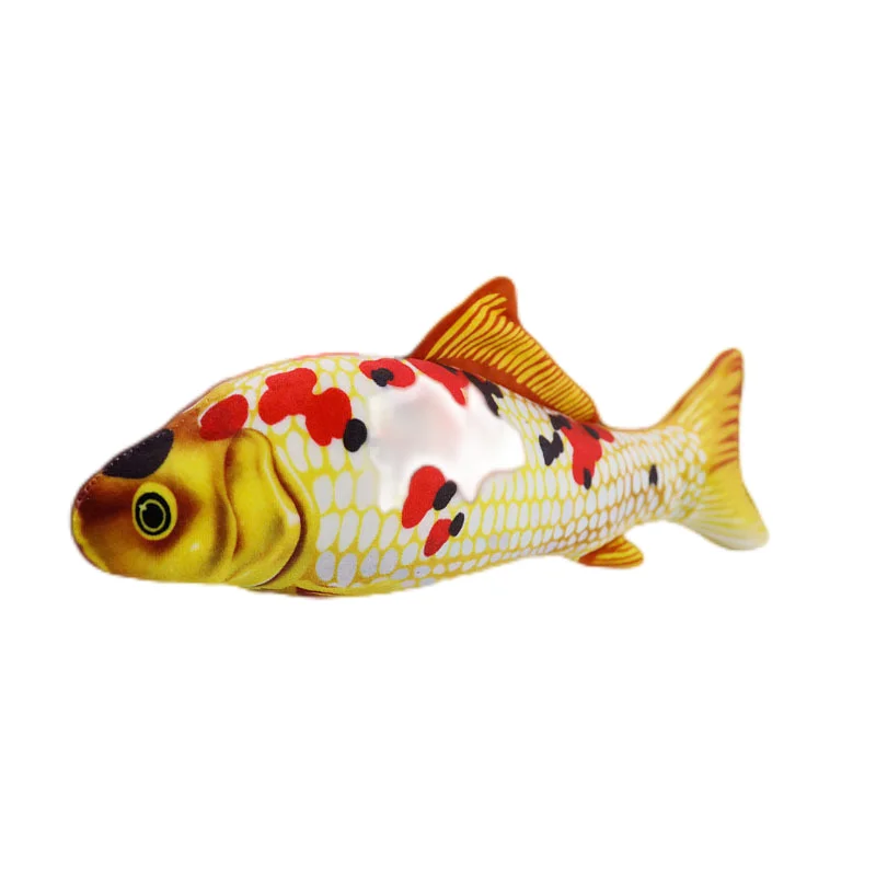 Description Picture 6 of itemCat Training Toy Fish Plush Shape Stuffed Catnip Pillow 30cm With Zip Simulation Fish Cat Toy Fish Interaction No Electric