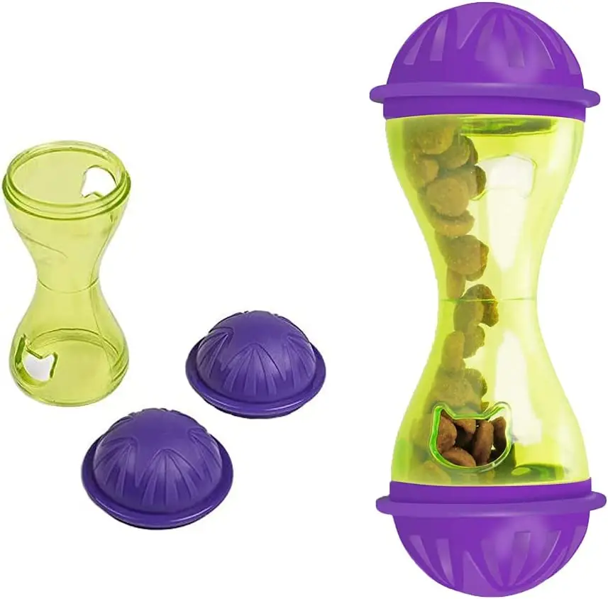Description Picture 5 of itemCat  Mice Food Tumbler Cat Food Toy Ball Interactive Cat Food Feeder Leak Food Interesting Plastic Cat Food Dispenser Treat Toy