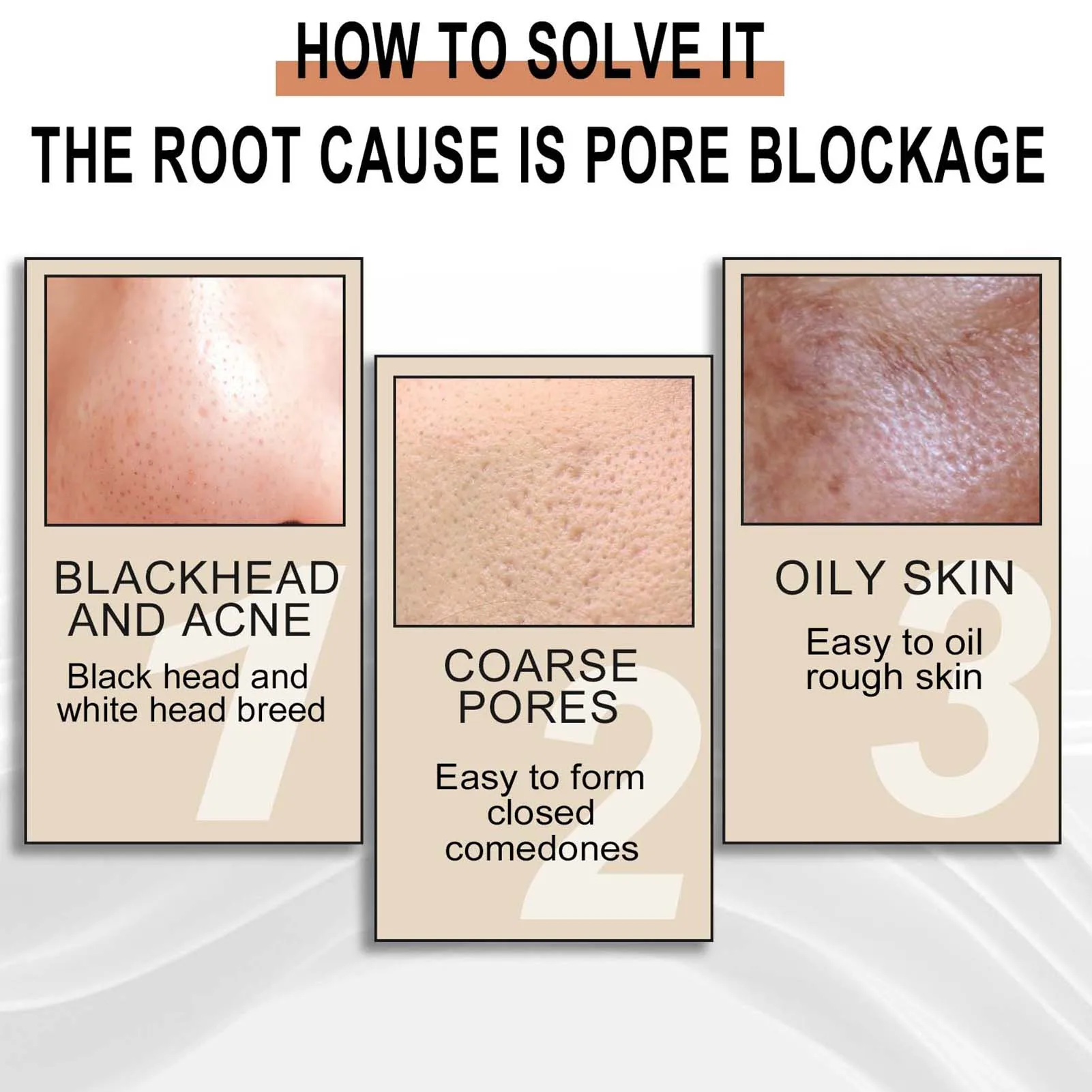 Description Picture 5 of itemLactobionic Acid Shrink Pore Essence Hyaluronic Acid Firming Brighten Moisturizing Nourish Essence Pore Shrink Face Serum 30ml