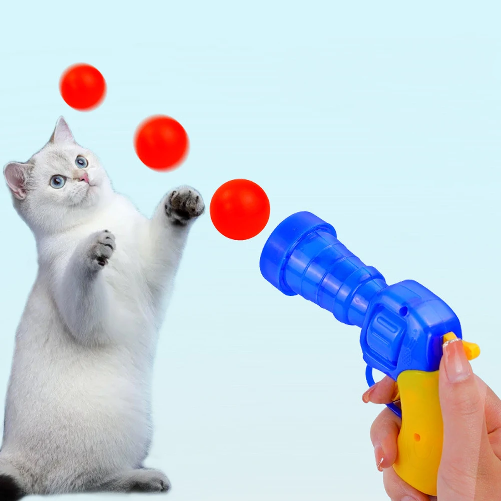 Description Picture 3 of itemCat Toys Creative Random Color Pompoms Games Stretch Interactive Training Plush Ball Toys for Cat Pets Supplies Accessories